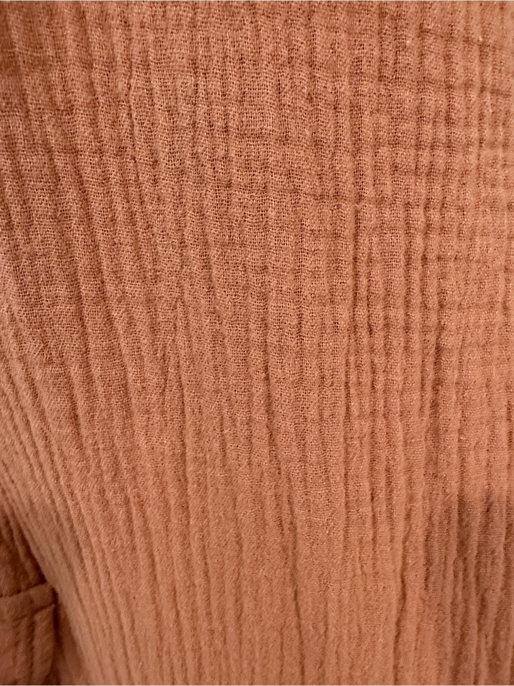 Ces Femme cotton Wide-Leg Cargo Jumpsuit in Rust/camel Brown - Picture 8 of 10